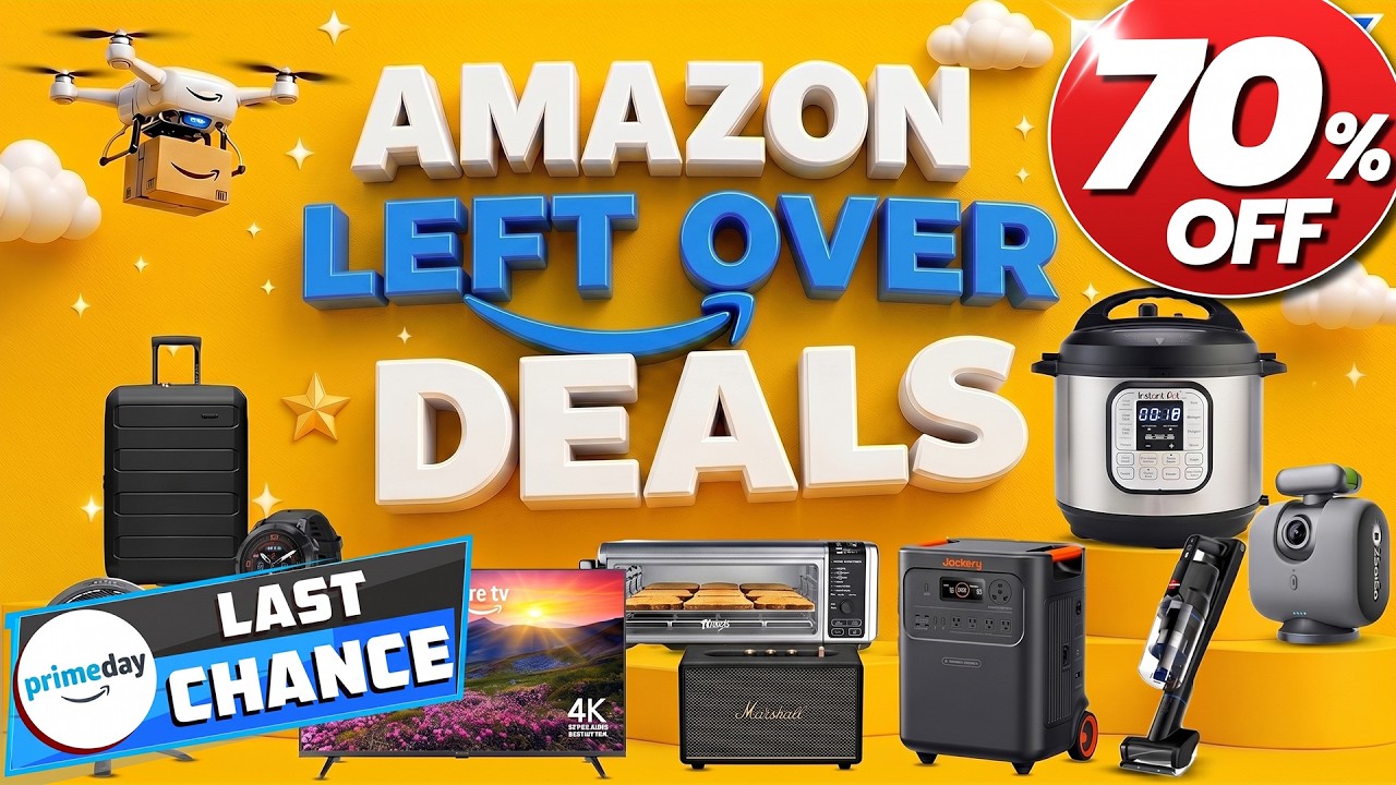 СКИДКИ ОСТАЛИСЬ! 62 предложения Amazon Prime Day 2026 &mdash; Грандиозные СКИДКИ 70%, которые нужно заб...