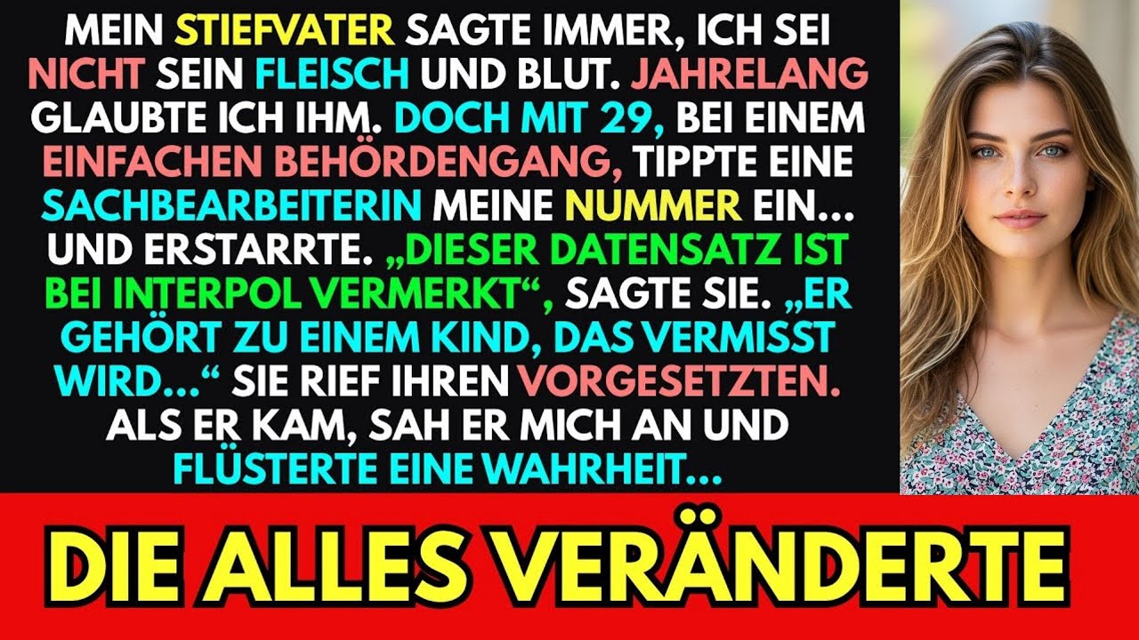 Mein Stiefvater sagte, ich sei nicht sein Kind – bis klar wurde, dass ich 29 Jahre vermisst war.
