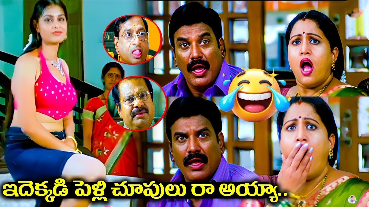 పెళ్లి చూపులు ఇలా కూడా ఉంటాయా.? Non Stop Comedy Scenes Telugu | MS Narayana Best Comedy Scenes