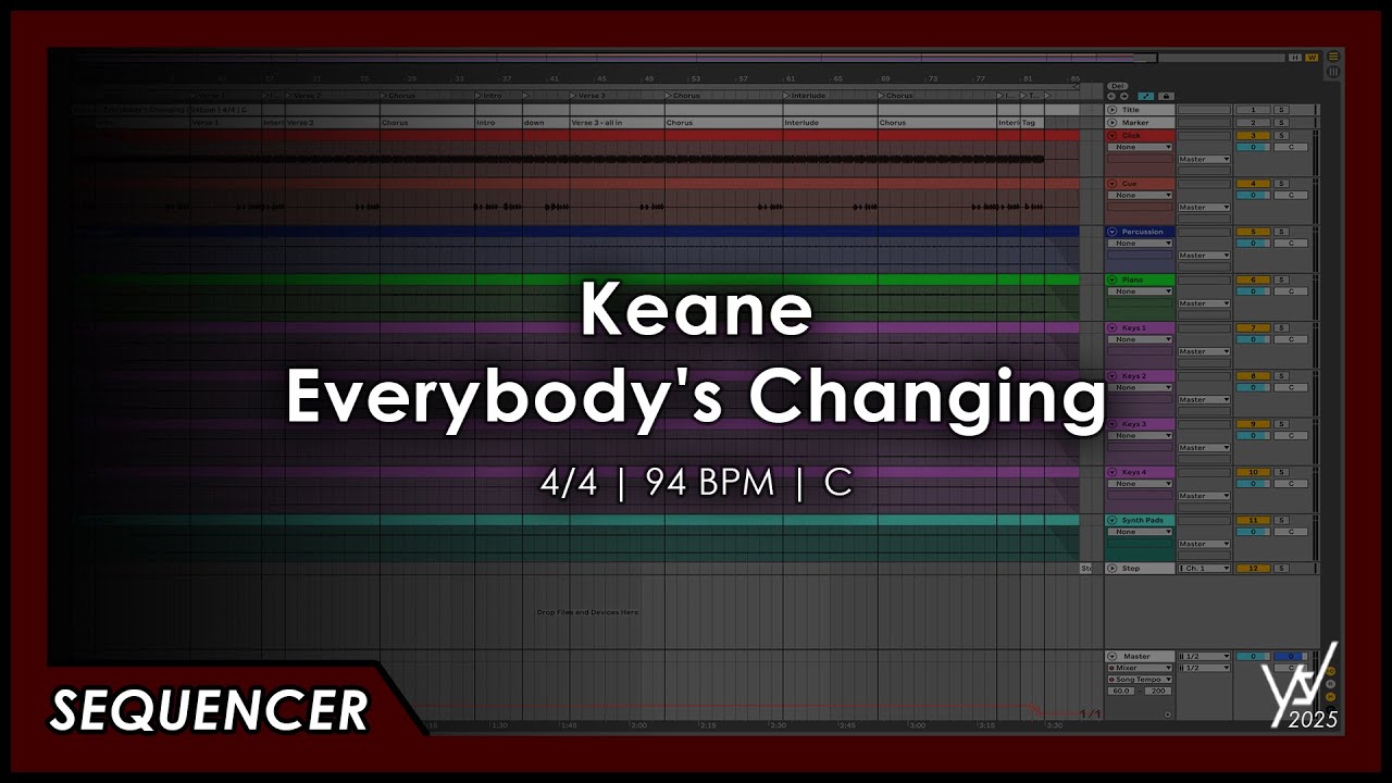 Keane - Everybody's Changing [Sequencer]
