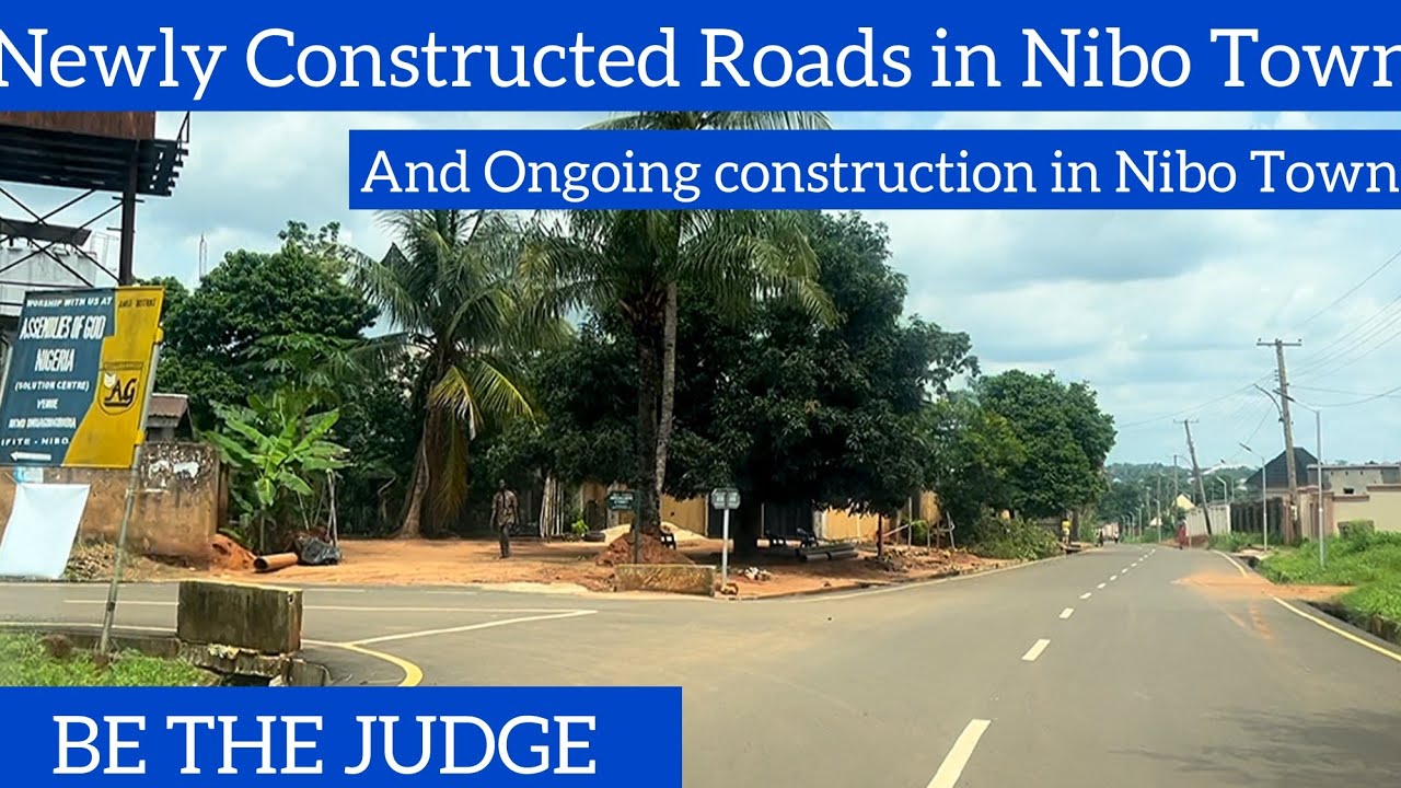 Intensive Road Constructions Both Completed And Ongoing In Nibo Town Awka south Anambra State.