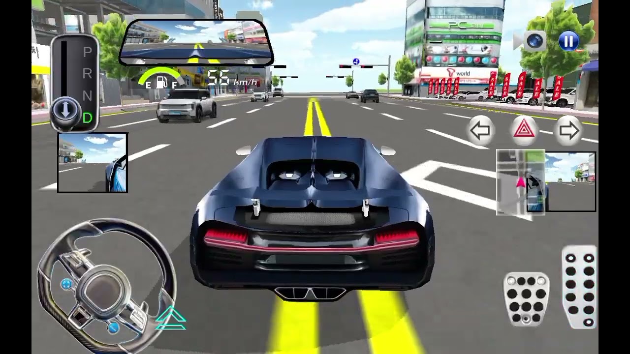 Trying super car fast or slow #3ddrivingclass 