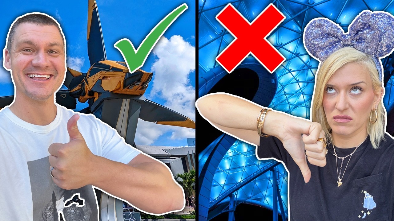 RIDE OR SKIP?!? Disney's Most Popular Rides: Magic Kingdom & EPCOT | Walt Disney World