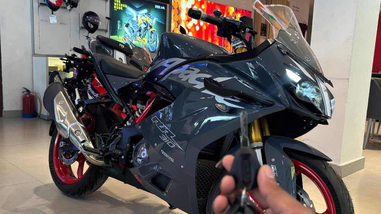 New Tvs Apache RR310 - 2024 Detailed Review: Exhaust Sound, New Updates & On Road Price ?