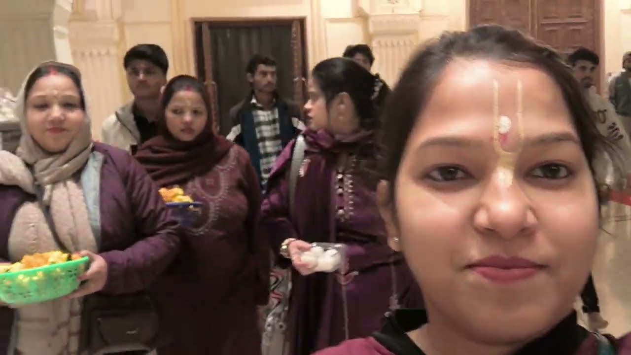 ISCKON Temple Part-2 VLOG 🤣|| परिवार के साथ आरती+मस्ती🥰 ||#vlog #familyvlog @SandhyaVlog56 