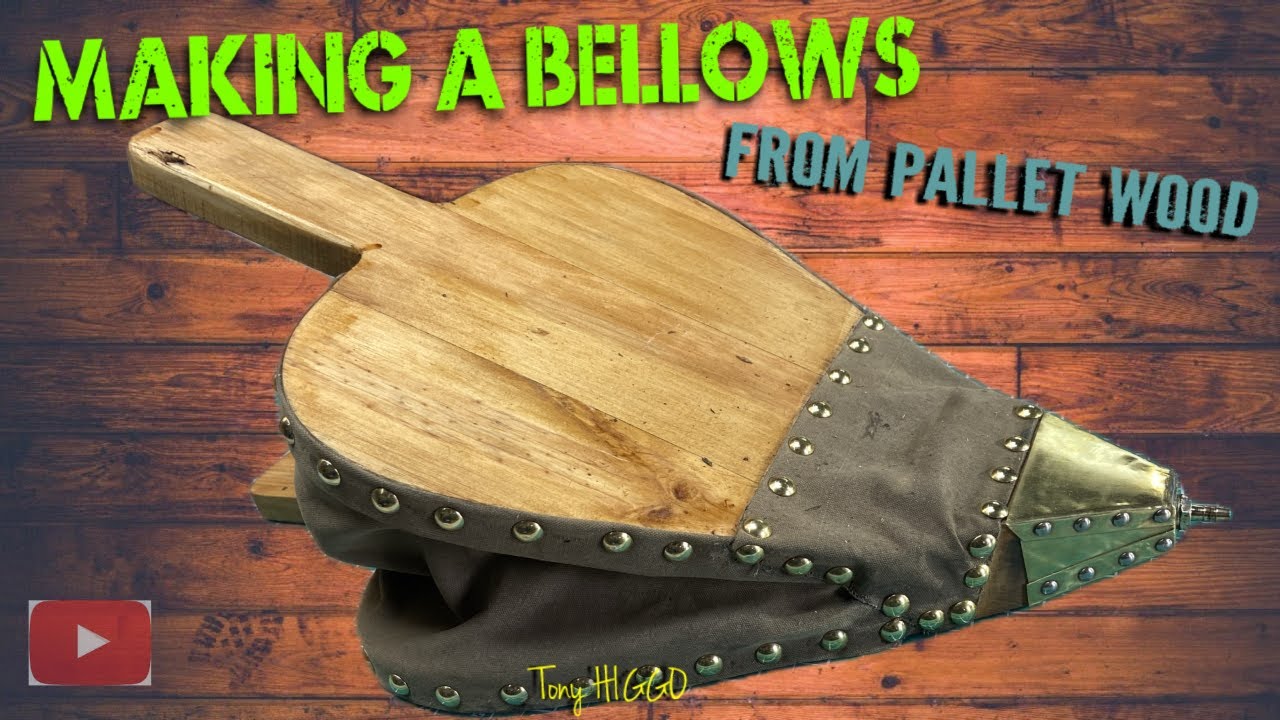Bellows made from pallet wood