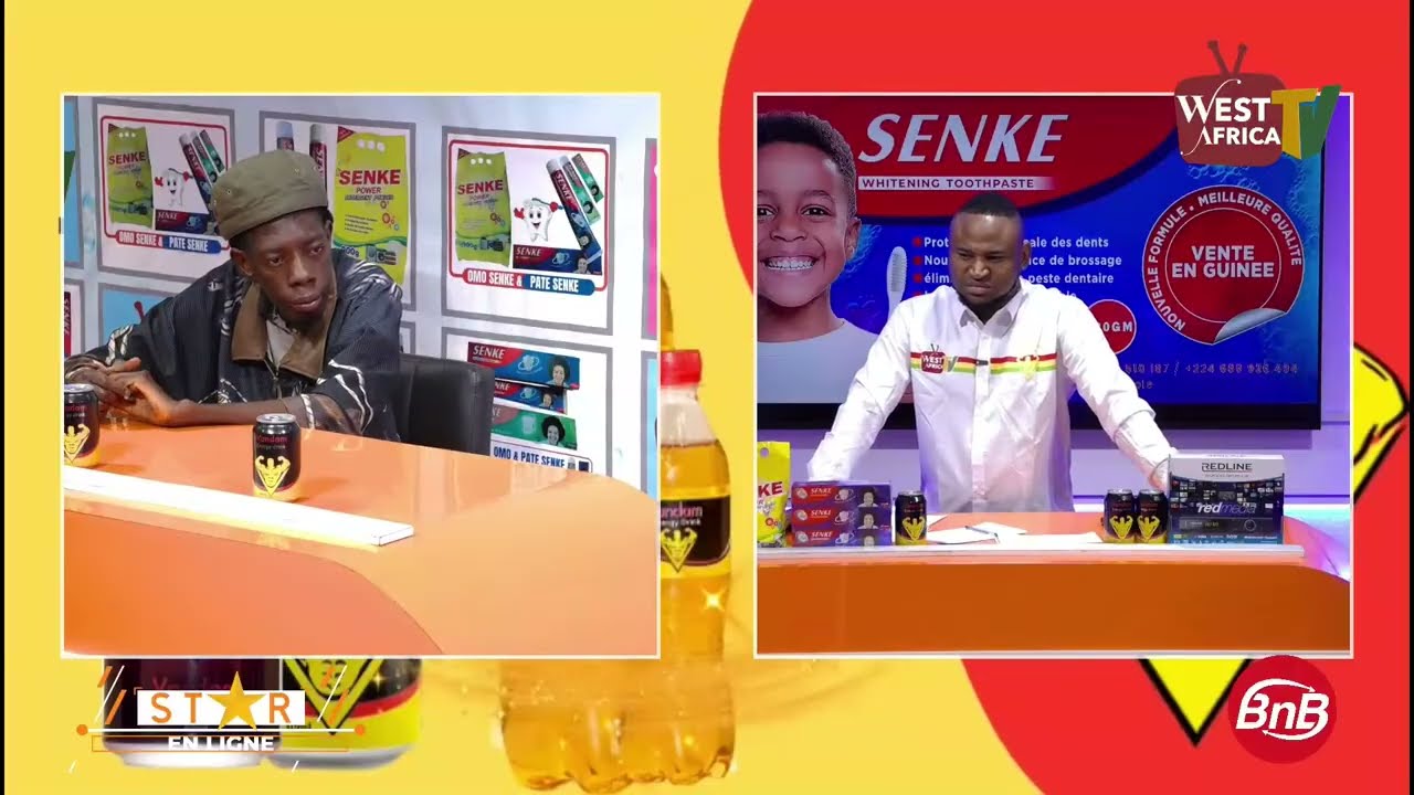 DIRECT STAR EN LIGNE AVEC KING AKHOUKHA ET CAMPBELL SUR WEST AFRICA TV