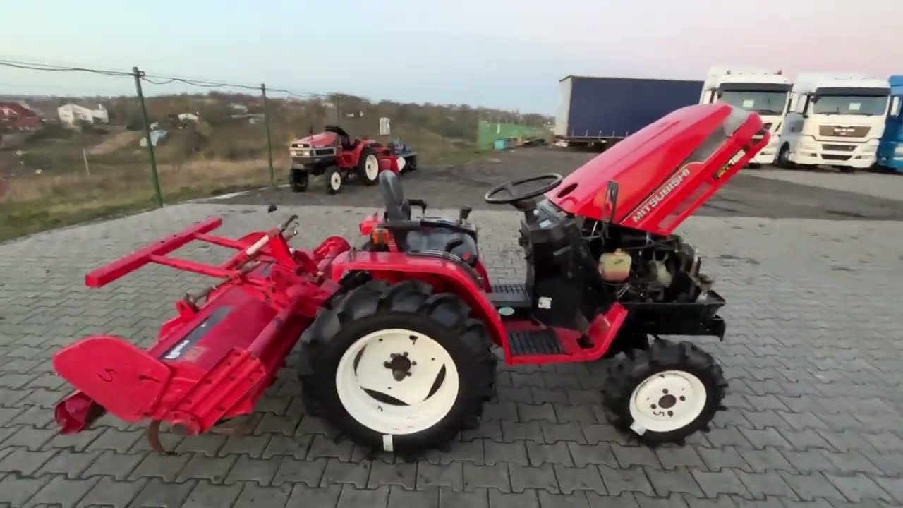 Відео огляд на японський міні трактор Mitsubishi MT-155 | Totus Traktor