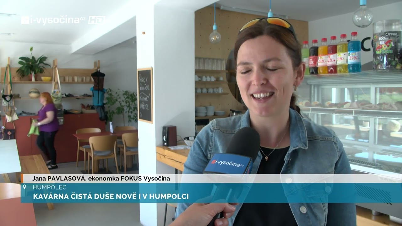 Kavárna Čistá duše i v Humpolci