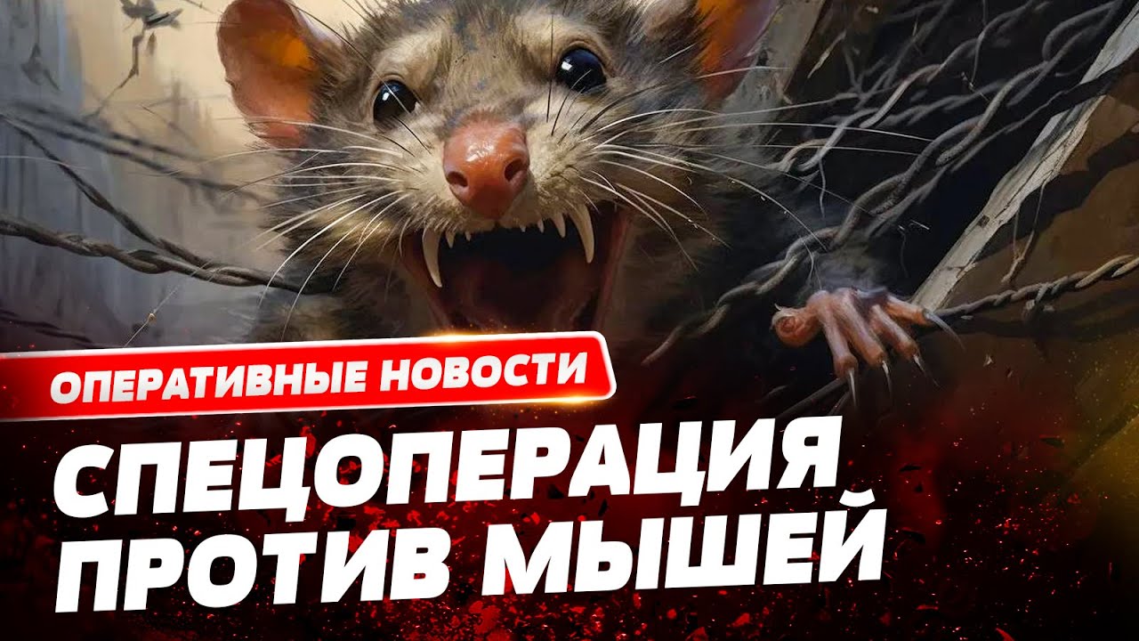 😱 Во Франции нашествие крыс! Город Марсель начал спецоперацию по борьбе с крысами и мышами