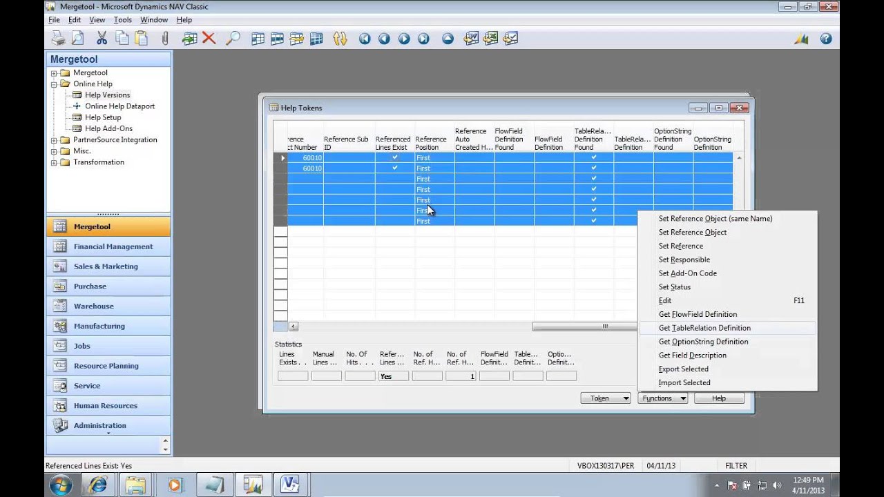 Mergetool 3.1.1 Creating Online Help Traditional Help Features and Testing