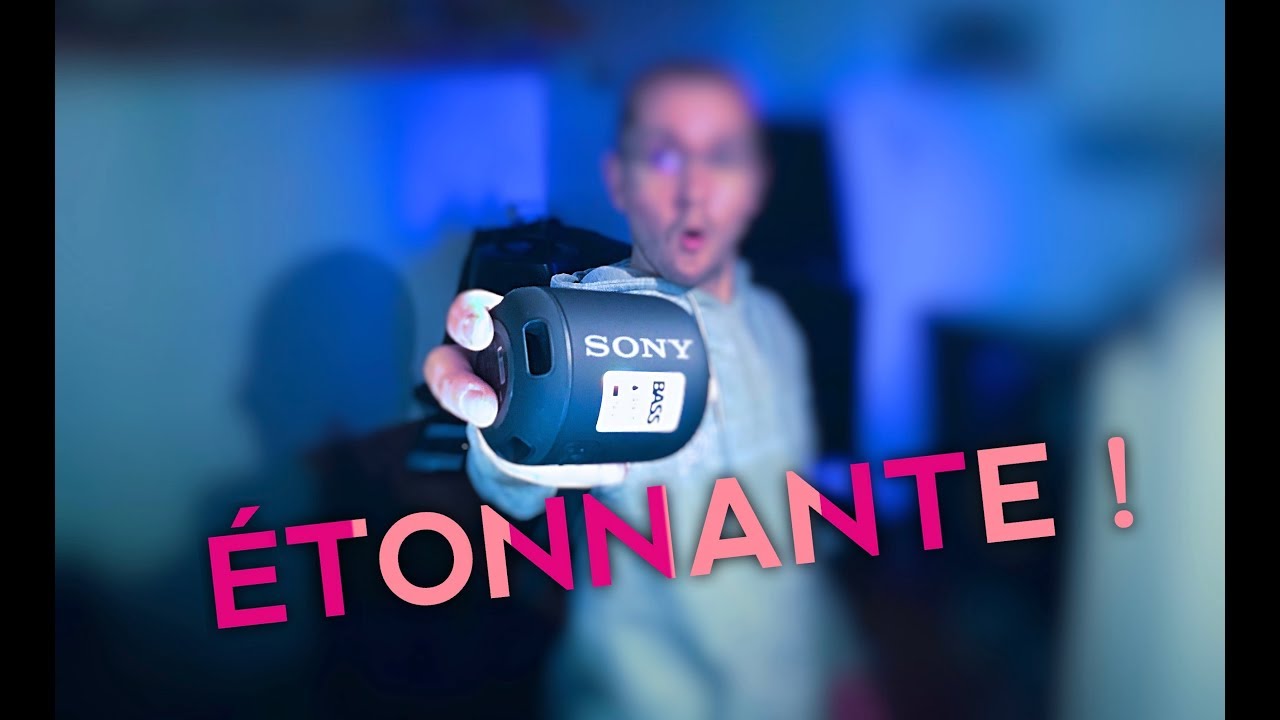 Mini Enceinte Sympa ! | Sony SRS-XB12