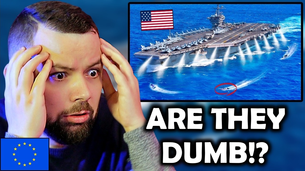 European Reacts to SOMALI Pirates ATTACK Wrong US Navy Ship!