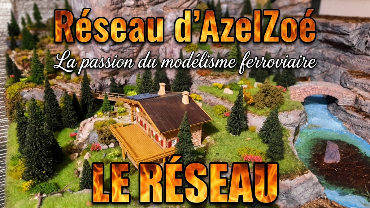 1 - Réseau modélisme ferroviaire d'AzelZoé 