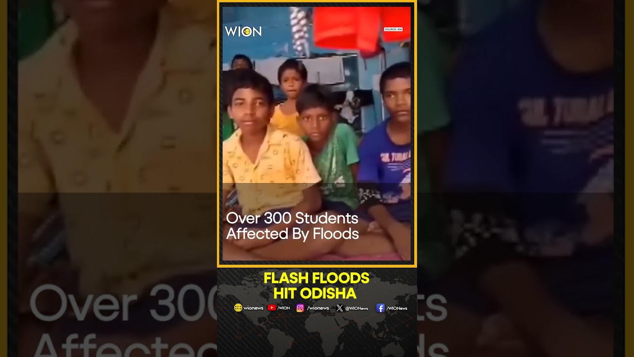 Odisha Floods: Over 300 Students Affected As Water Enters Kendrapara School In Odisha&nbsp;| Shorts