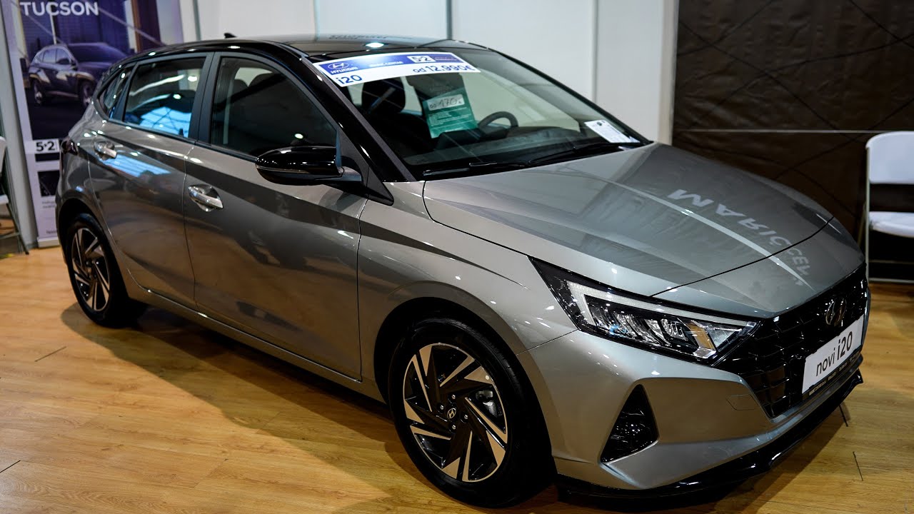 NEW 2024 Hyundai i20 Silver - Exterior and Interior 4K