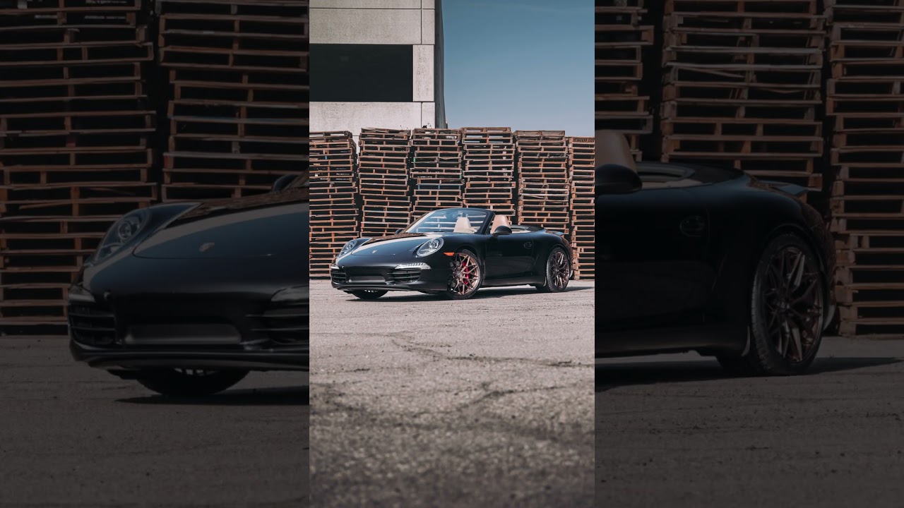 2012 PORSCHE 911 on  Brada Wheels Liquid Bronze with Micheline Tires.. #youtube #youtubeshorts