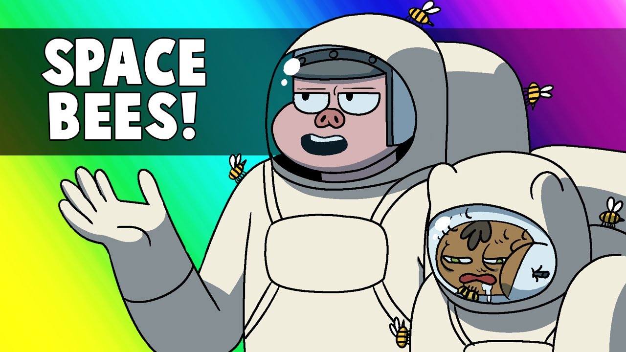 Vanoss Gaming Animated - Space Bees! (From Black Ops 2 Funny Moments)