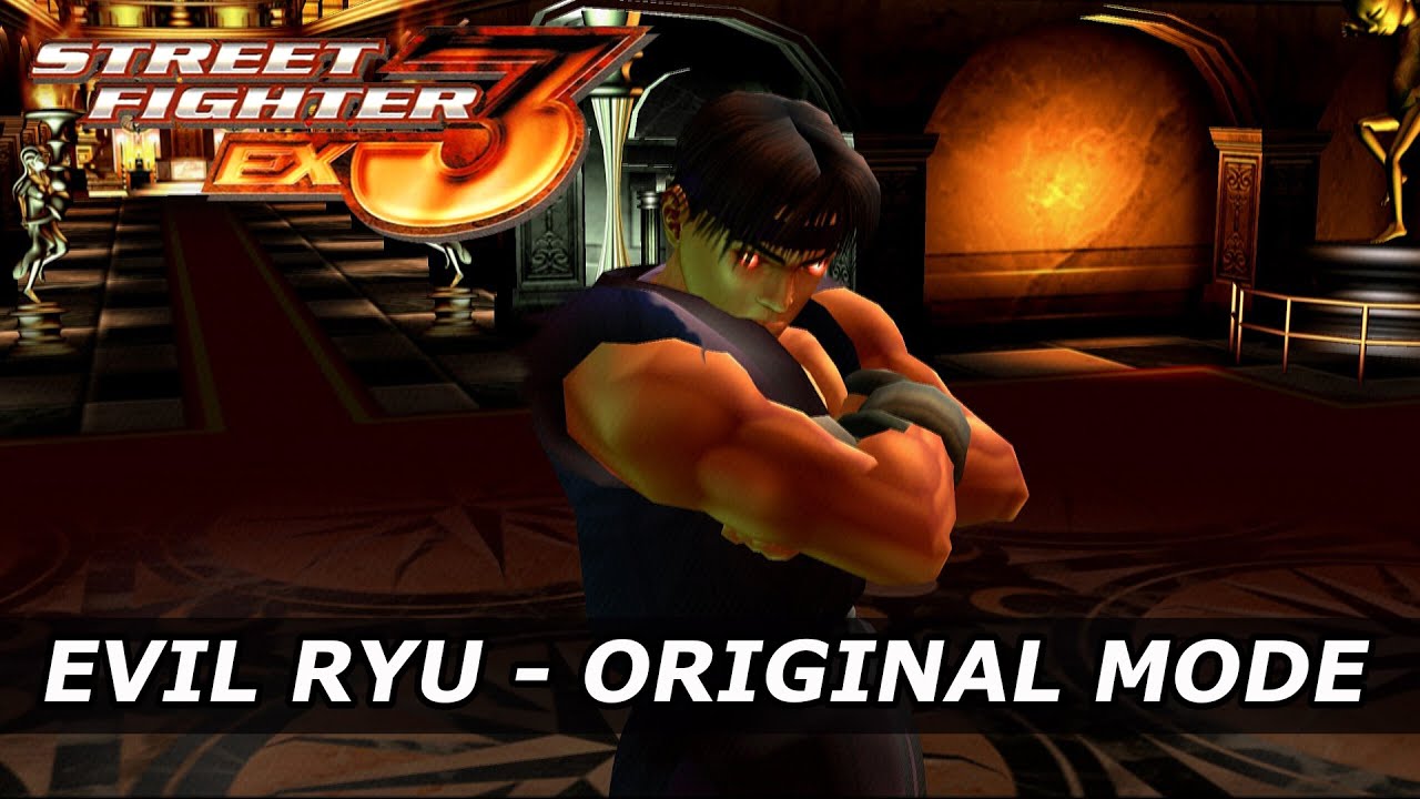 Street Fighter EX3 - Evil Ryu - Original Mode/1080p 60fps (4K-IR) Widescreen 16:9/PCSX2