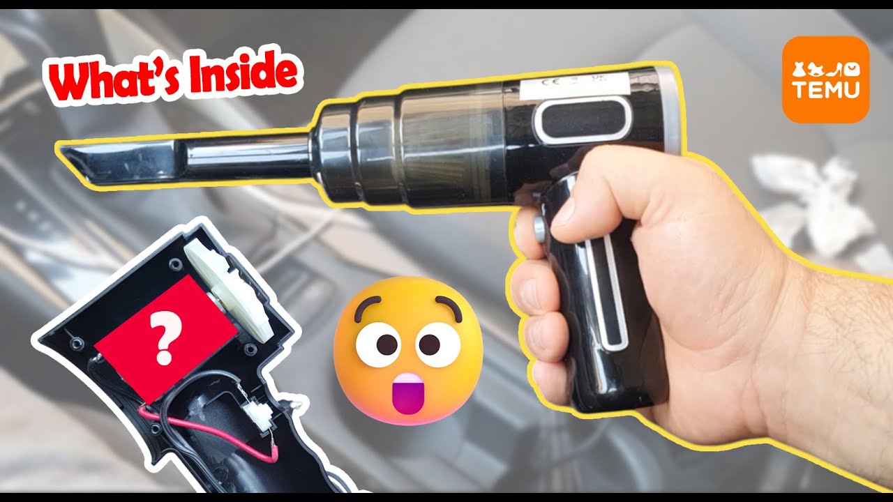 What’s Hiding Inside This 12V Car Vacuum Cleaner? İçinde ne var?