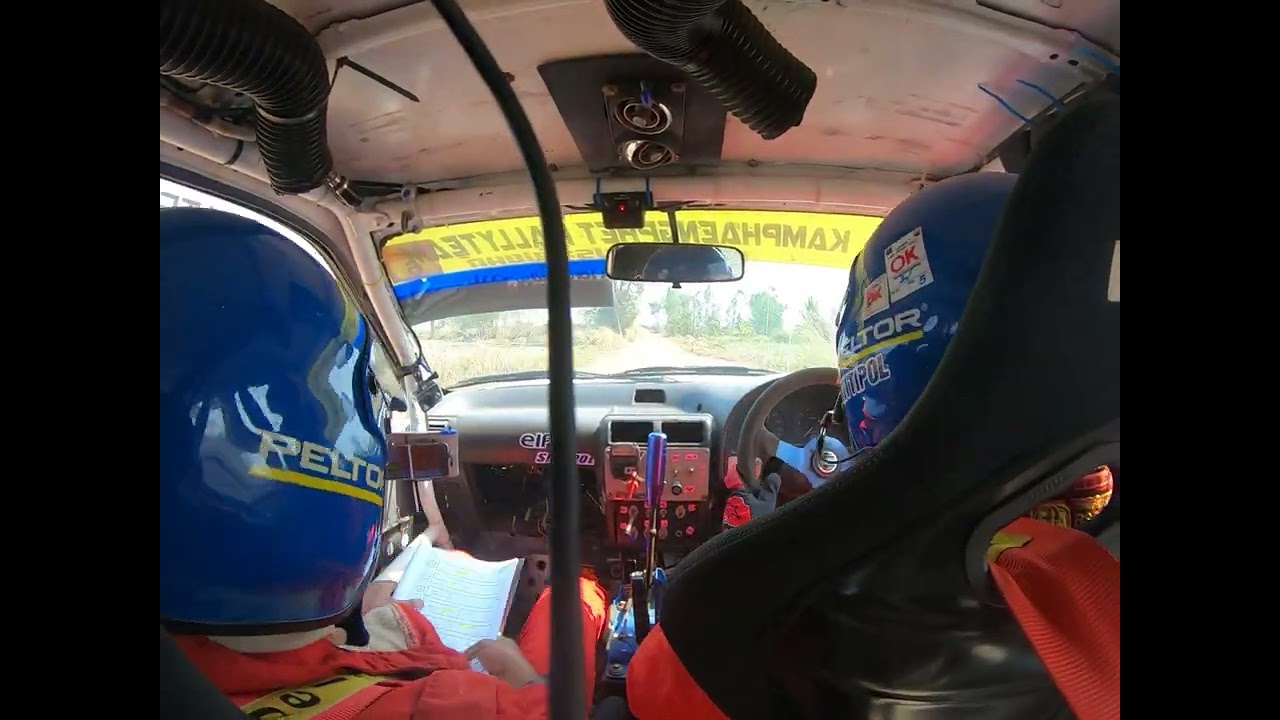 elF SITTIPOL RallyTeam.  RWD/Classic Rally. r1 2026  KPP. Thailand.  SS.5