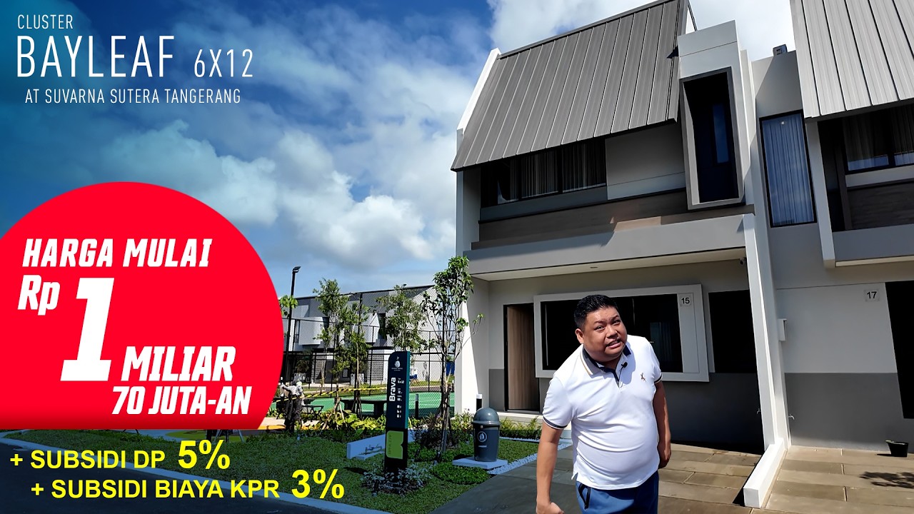 MURAH!!! NEW LAUNCH @ SUVARNA SUTERA TANGERANG | BAYLEAF 6x12 | HARGANYA CUMA 1 M-an KECILLLL...