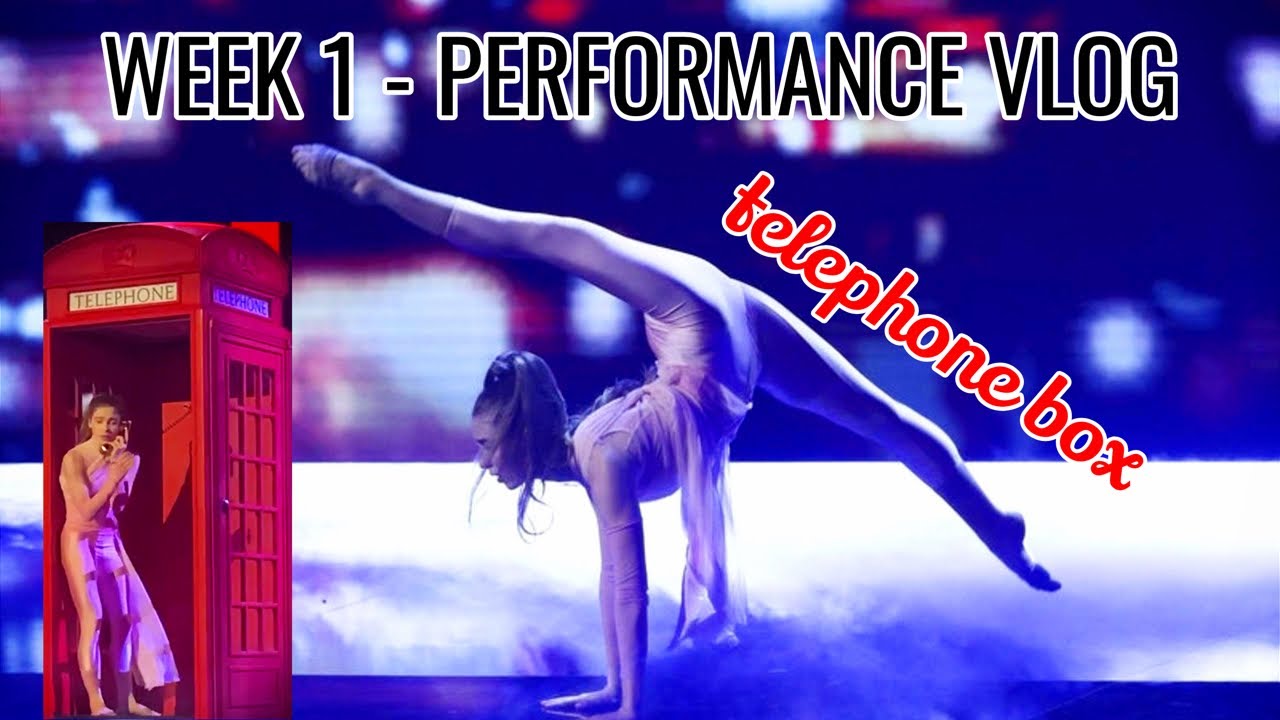 The Greatest Dancer WEEK ONE - PERFORMANCE VLOG