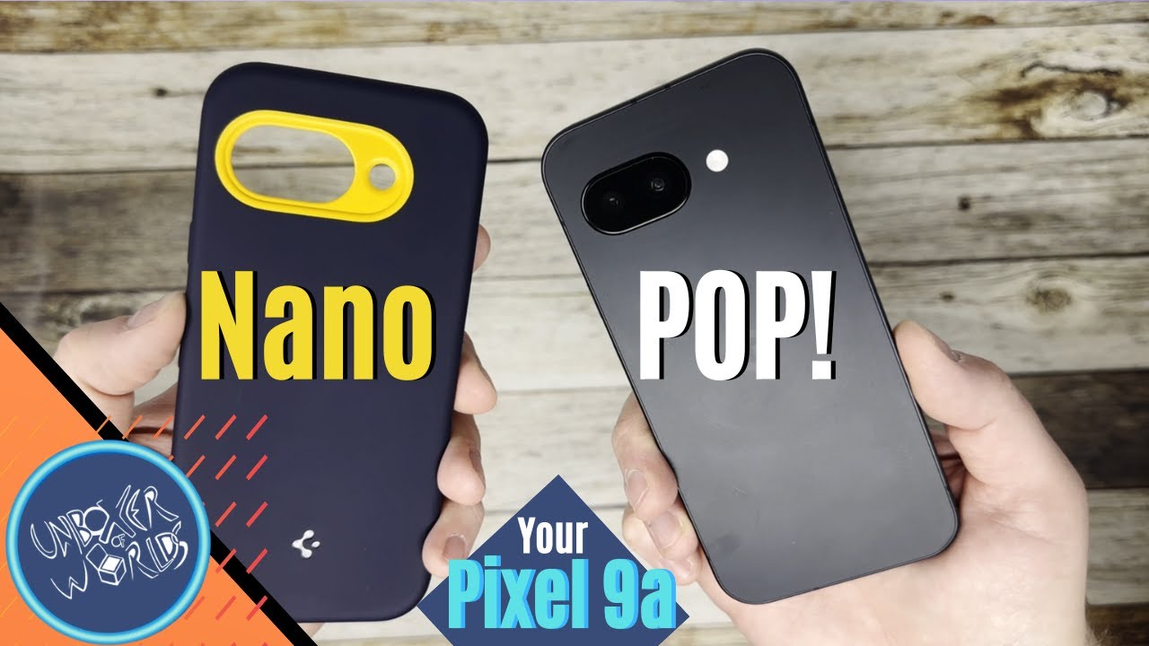 a BLUEBERRY Pixel case?! Spigen Nano Pop Case for Pixel 9a Review!