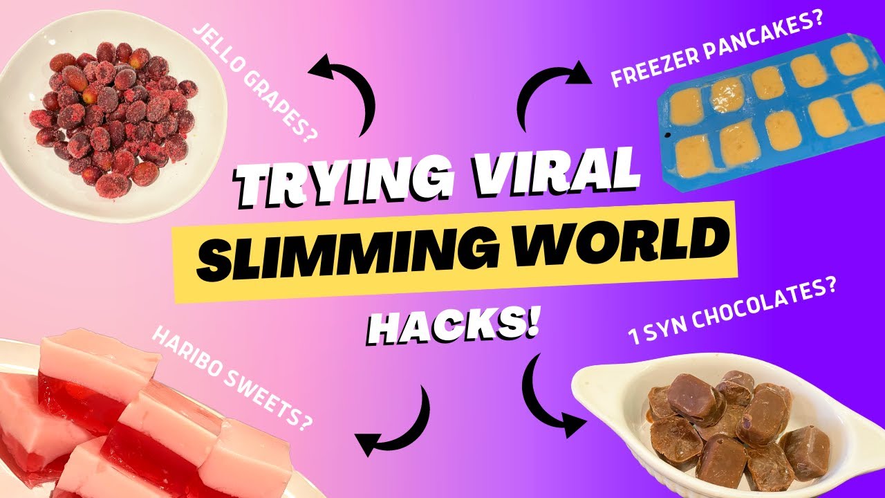 TRYING VIRAL SLIMMING WORLD FOOD HACKS!