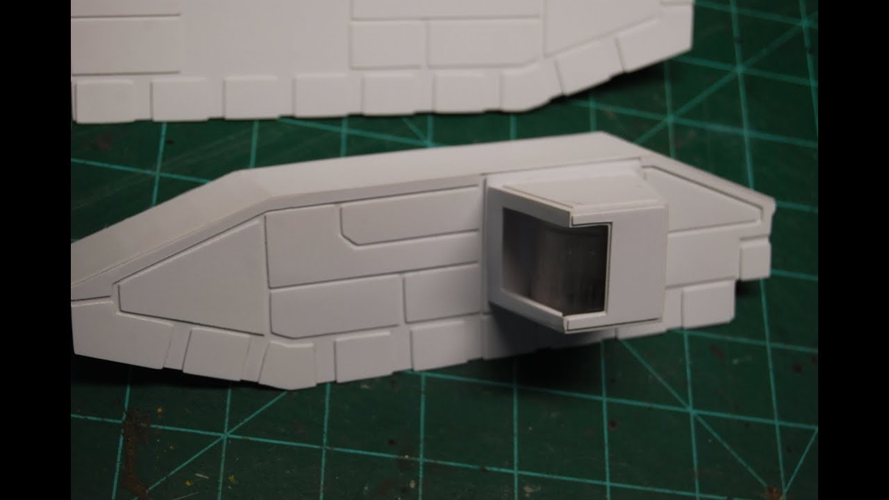 Baneblade Tank - Scratch Build - Sides Part 1