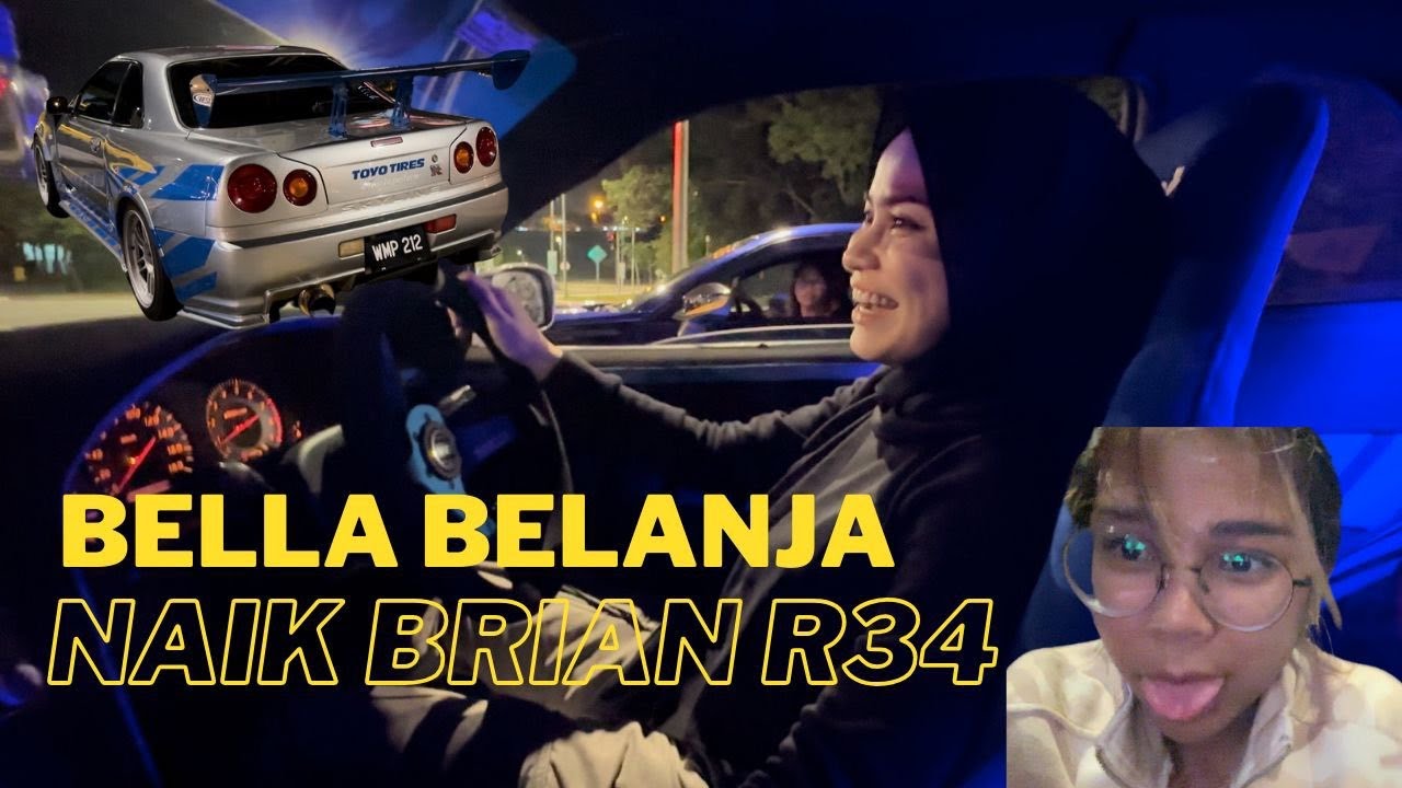 EXPERIENCE NAIK R34 BRIAN BELLA....LAJU NAWW !
