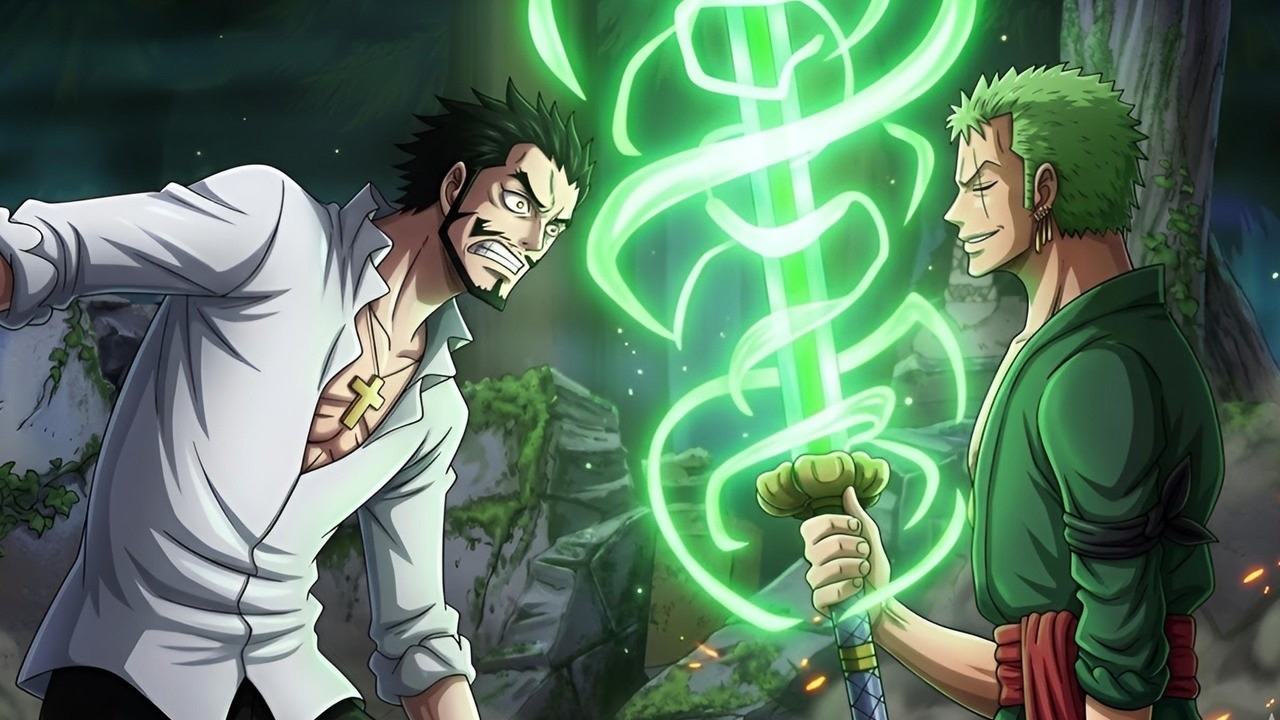 Mihawk Revela Por Qué tuvo Miedo de Zoro Durante el Entrenamiento