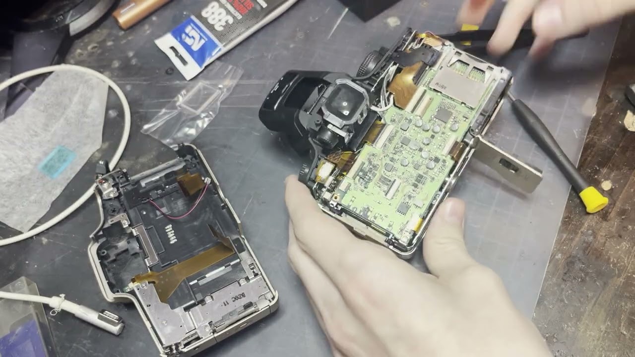 Infrared Conversion of Lumix GH1 DSLR Camera