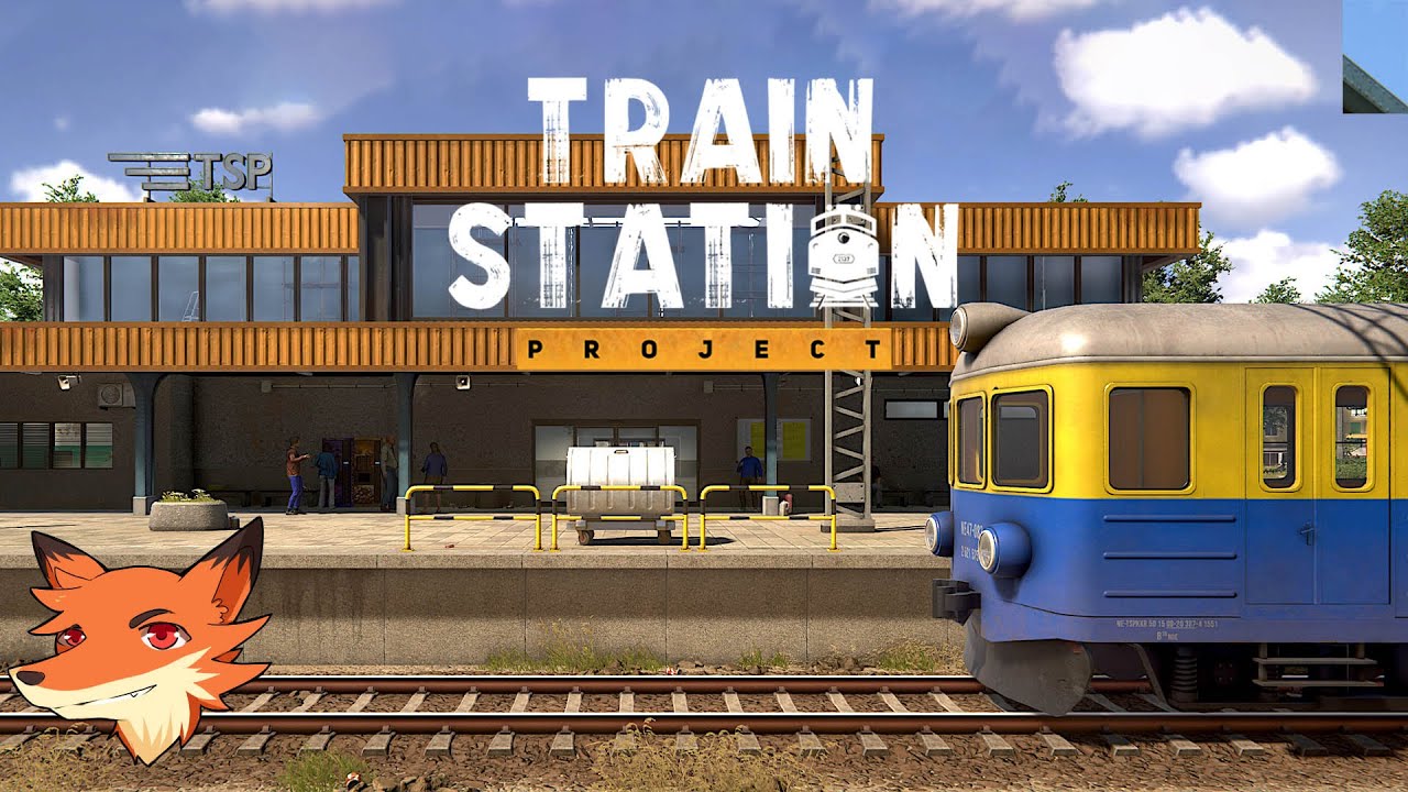 Train Station Project [FR] J'ouvre une gare délabrée! On retape et on lance de nouveaux services!
