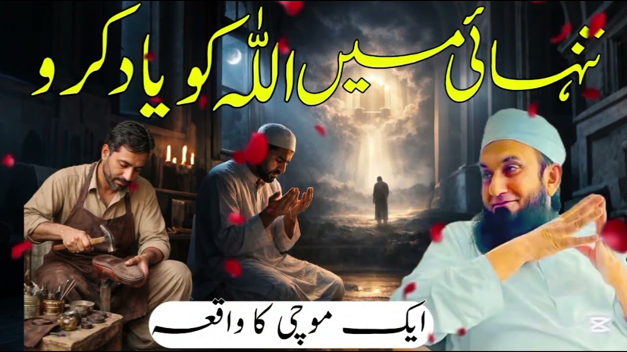 Tanhai Mein Allah Ko Yaad Karo | Maulana Tariq Jameel Emotional Bayan