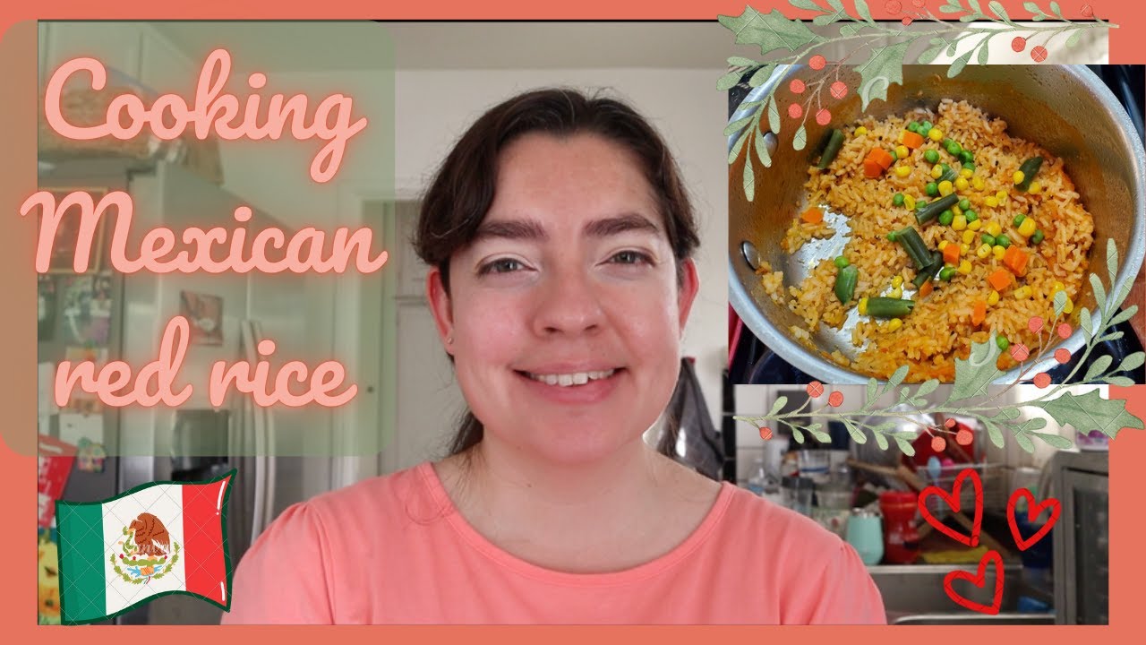 Cook with me: Mexican red rice💗/Day 12🎄