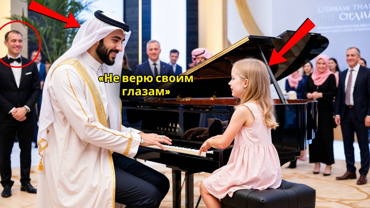 Разъярённый Арабский Миллионер Уже Собирался Уйти, Пока Дочь Дворника Не Заговорила Свободно На...