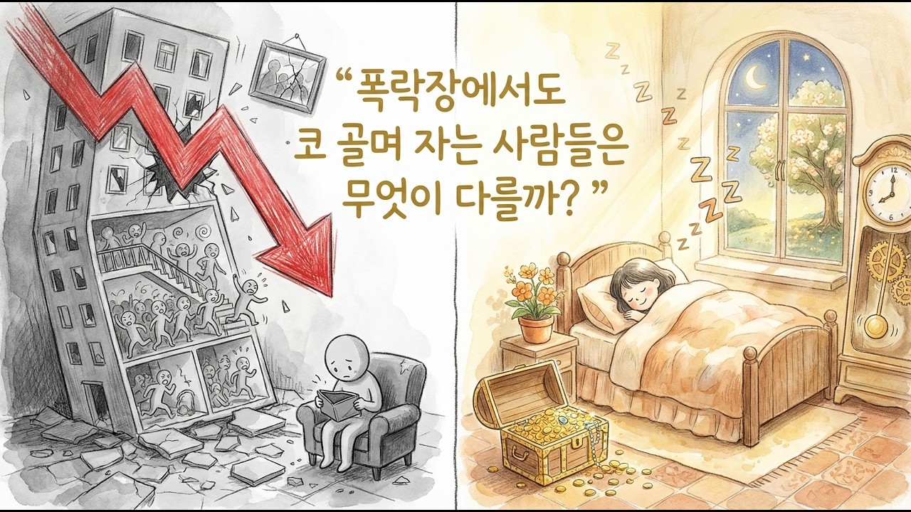 폭락장에도 웃는 상위 1%의 소름 돋는 심리 법칙