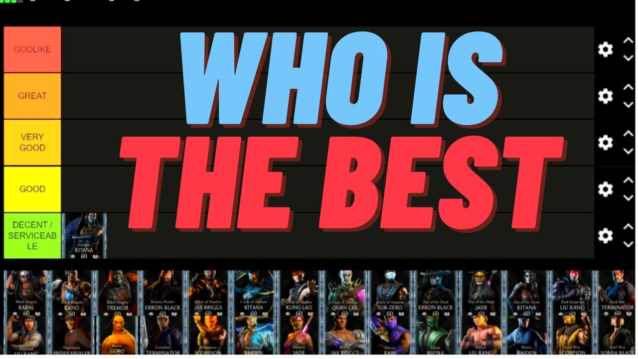 MK Mobile ALL DIAMONDS ranked best to worst!