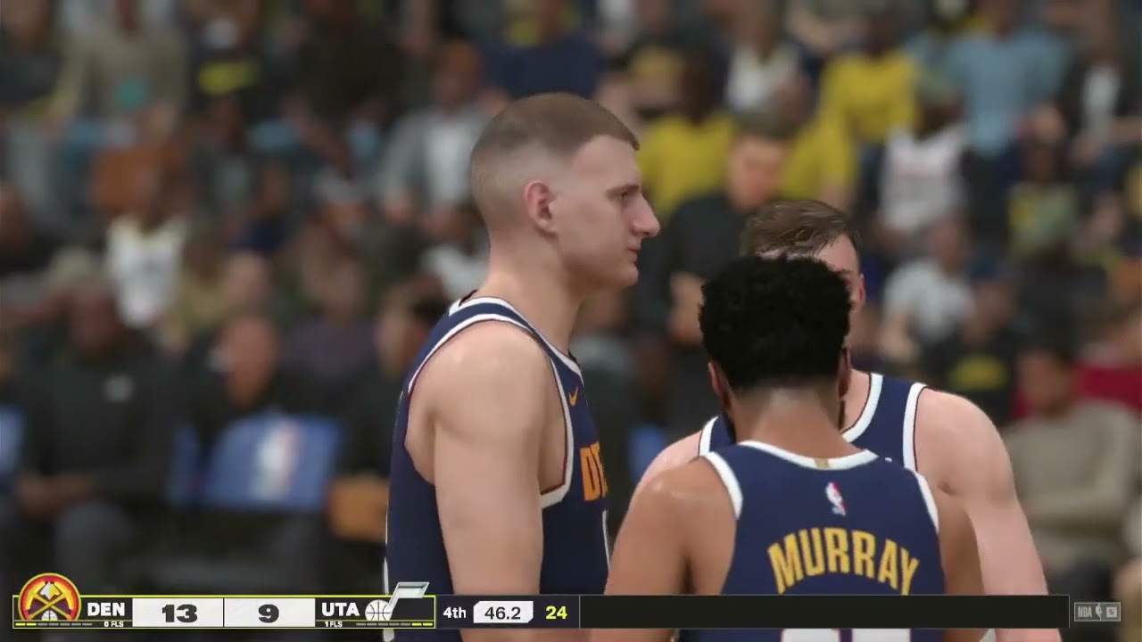Jazz Vs Nuggets Simulação NBA 02/03/26 (Xbox Series S) NBA2K25