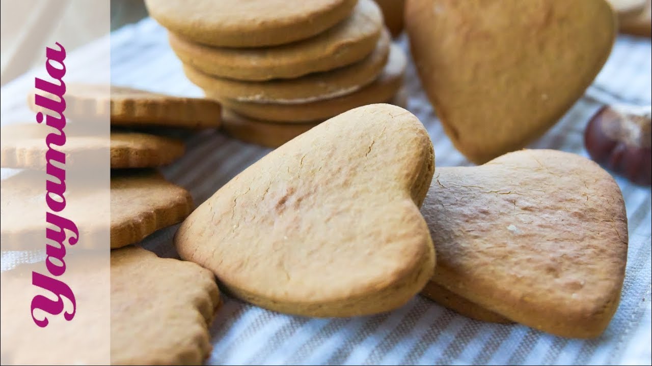 🇮🇹 Biscotti con Farina di Castagne 🇬🇧 Chestnut Flour Cookies
