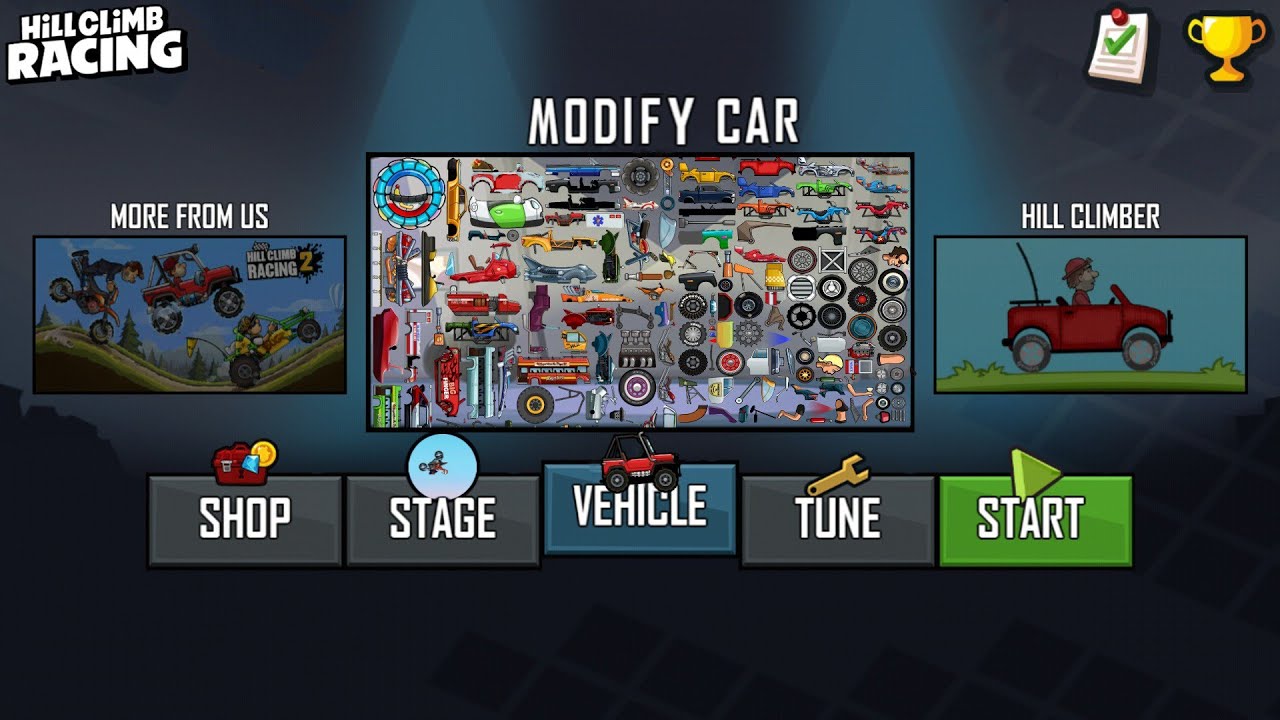TOP 25 MODIFIED CARS in HILL CLIMB RACING