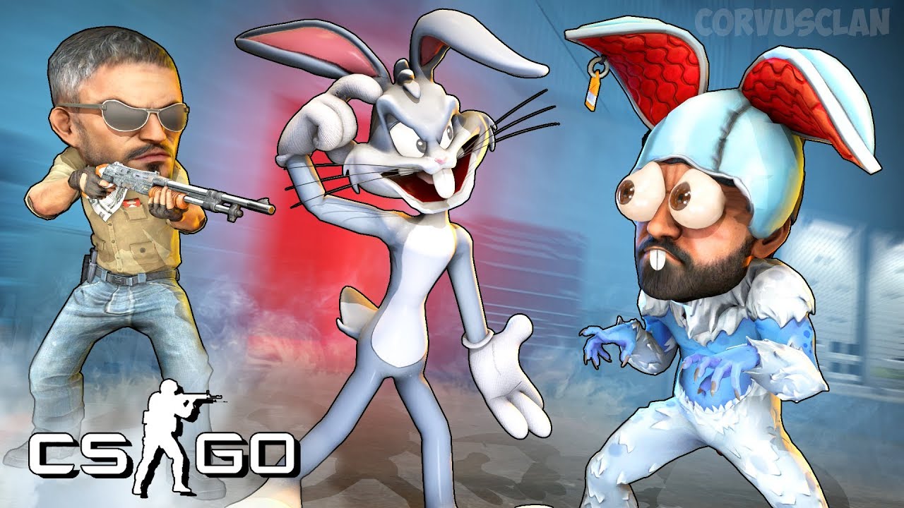 CSGO - LA TRAMPA PERFECTA PARA CAZAR A BUGS BUNNY Z !! HAHAHA - Hide and Seek