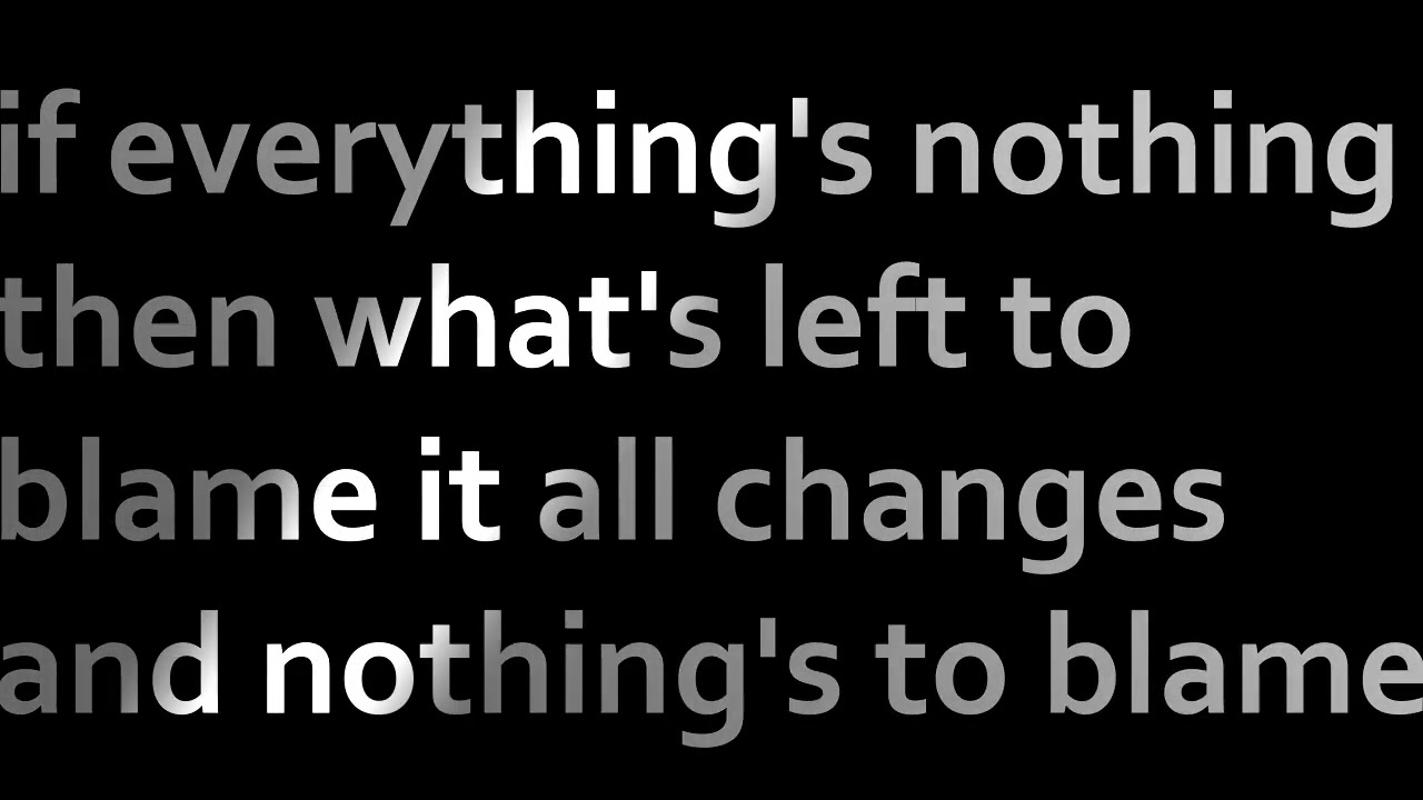 All the ways I could die- Arrows In Action (lyrics)