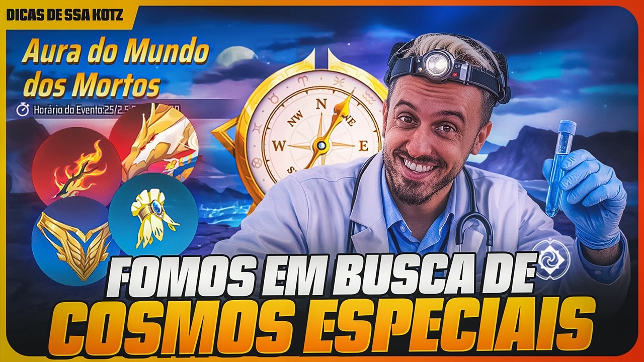 👨🏻‍🏫🔮 AURA DO MUNDO DOS MORTOS - UM EVENTO IMPORTANTE PARA FARMAR COSMOS 