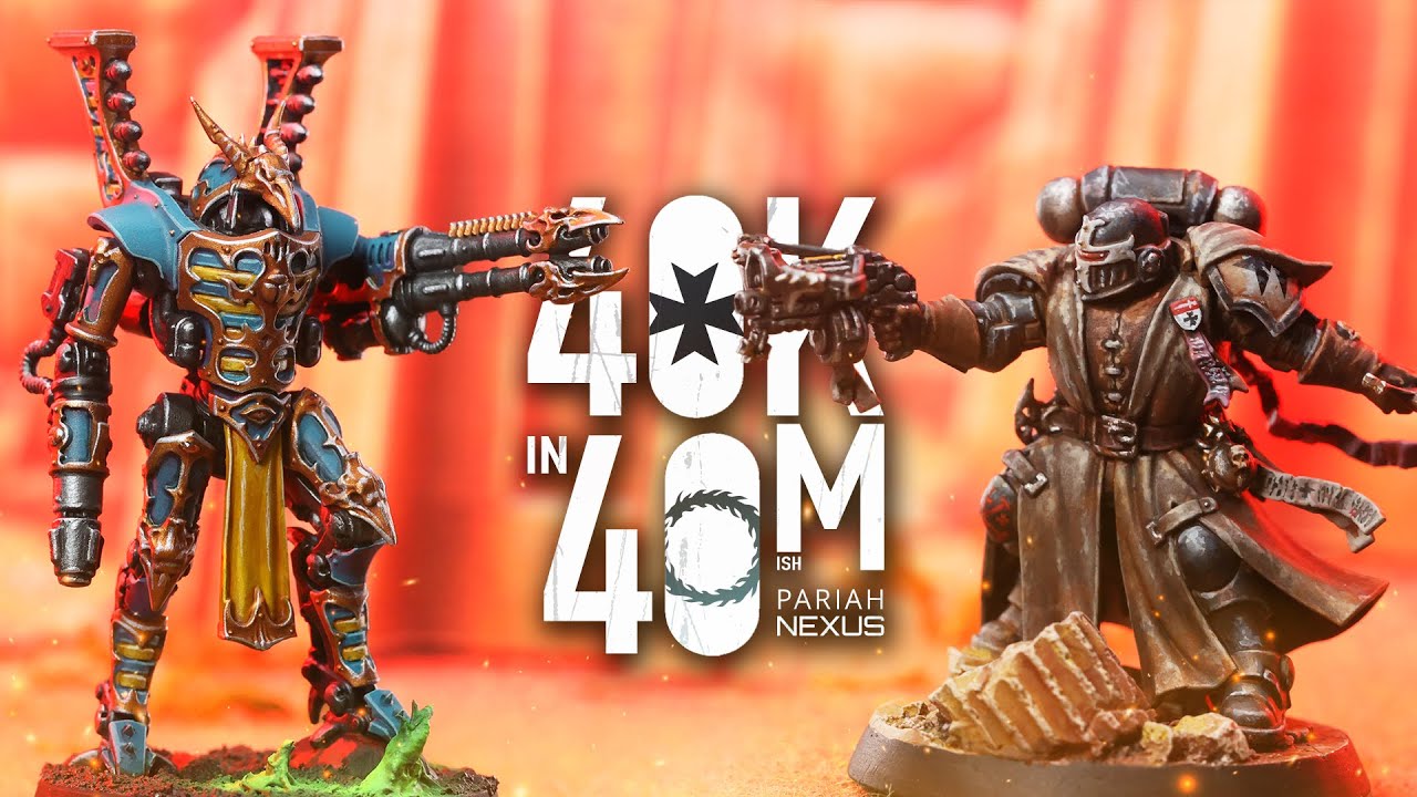 New Codex Thousand Sons face the crusade! Black Templar Warhammer 40k in 40m