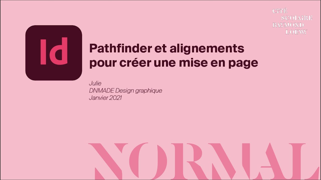 Id Pathfinder et alignements Julie