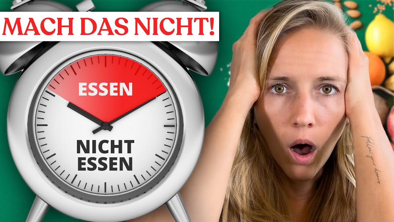 Der größte Fehler beim Intervallfasten! (Abnehmen unmöglich)