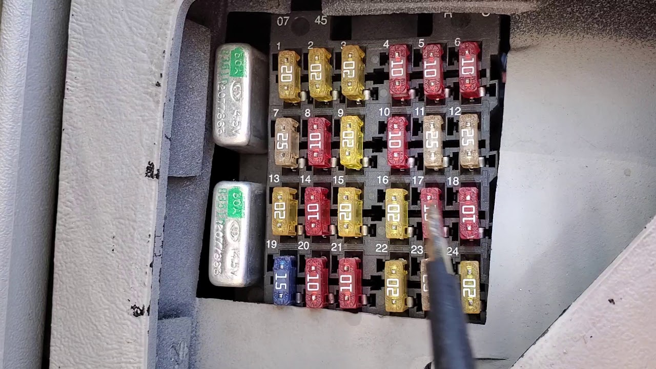1999 GMC Yukon Denali No Radio and Power Windows Operation What Is The Fix