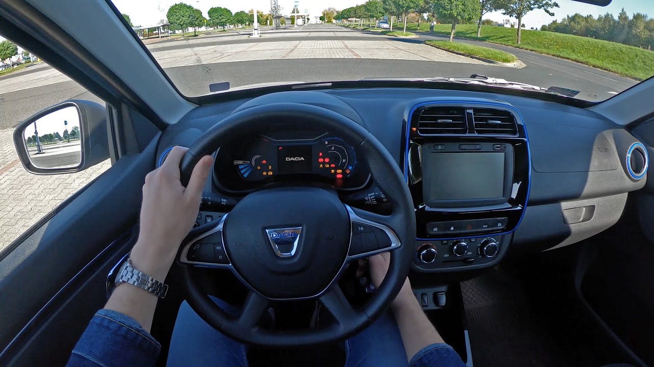 Dacia Spring 2021 45HP Electric | POV Driving M-Cruiser #4